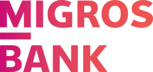 Logo de Migros, institution financière partenaire de Strike