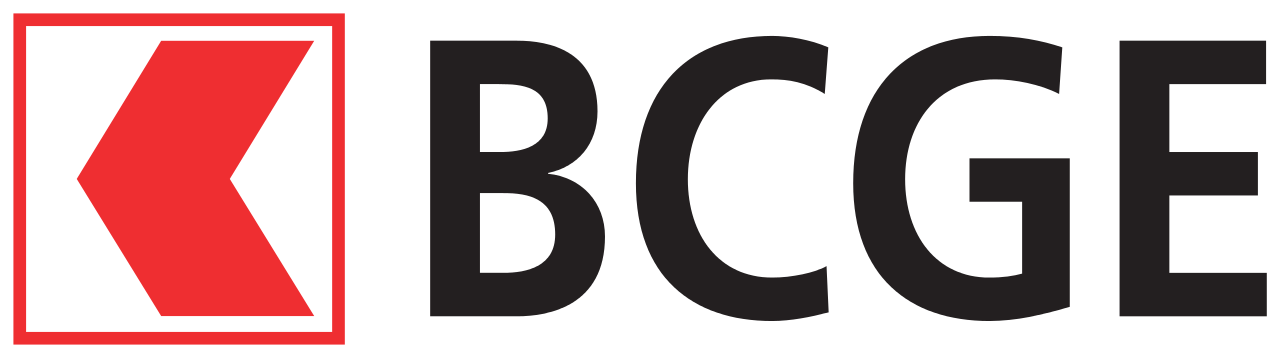 Logo de BCGE, institution financière partenaire de Strike