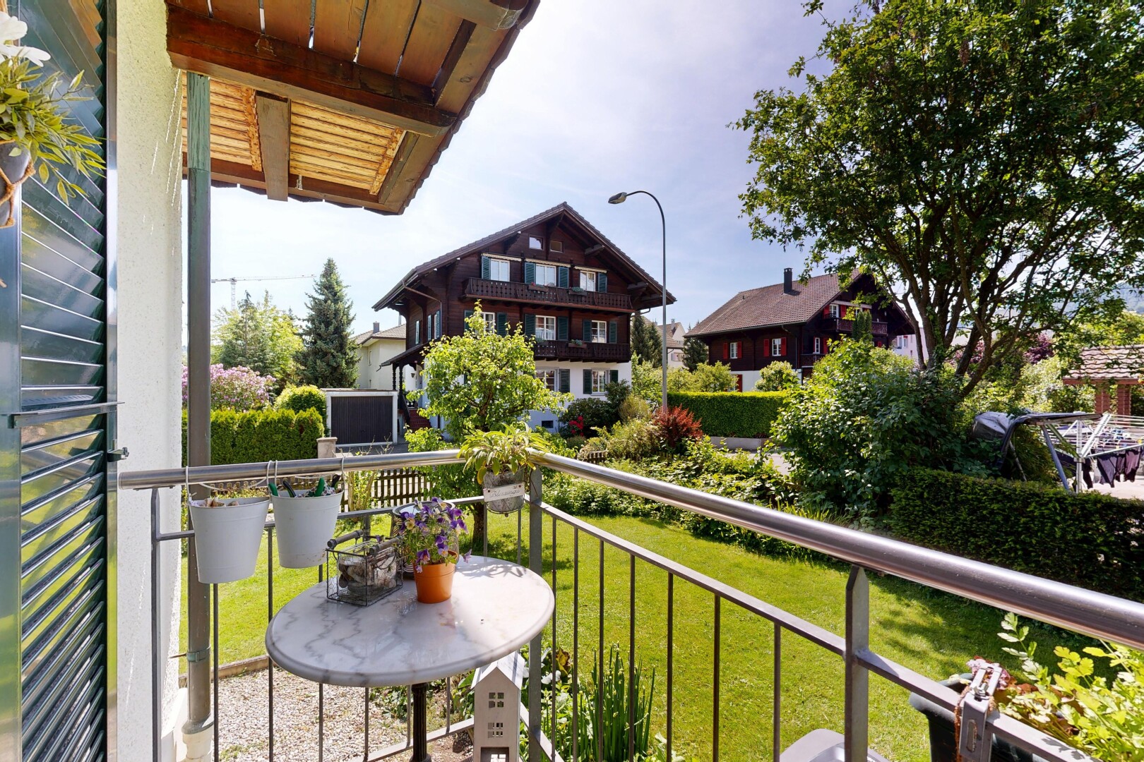balkon mit balkon und from property