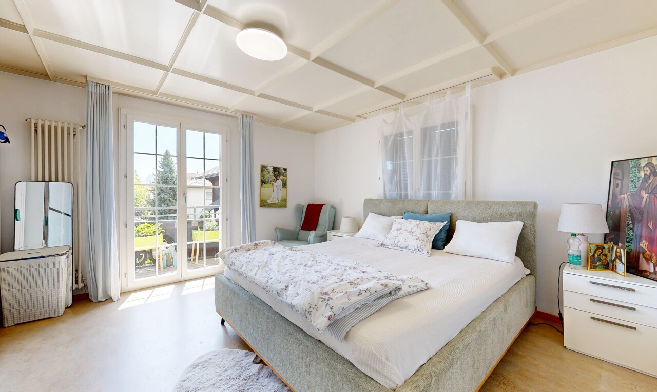 zimmer / schlafzimmer mit außenzugang, inside property, natürliches licht, natural light, und gipskartonwand
