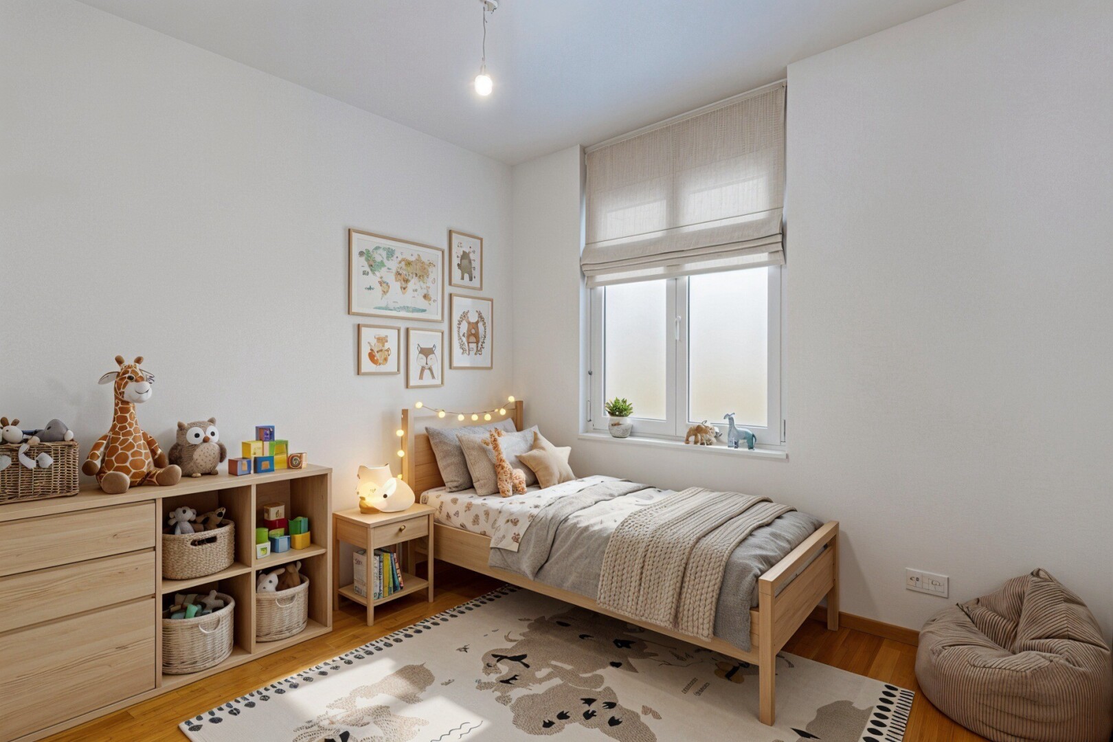 pièce vide avec inside property, wood finish floor, sol en finition bois, drywall, et cloison sèche