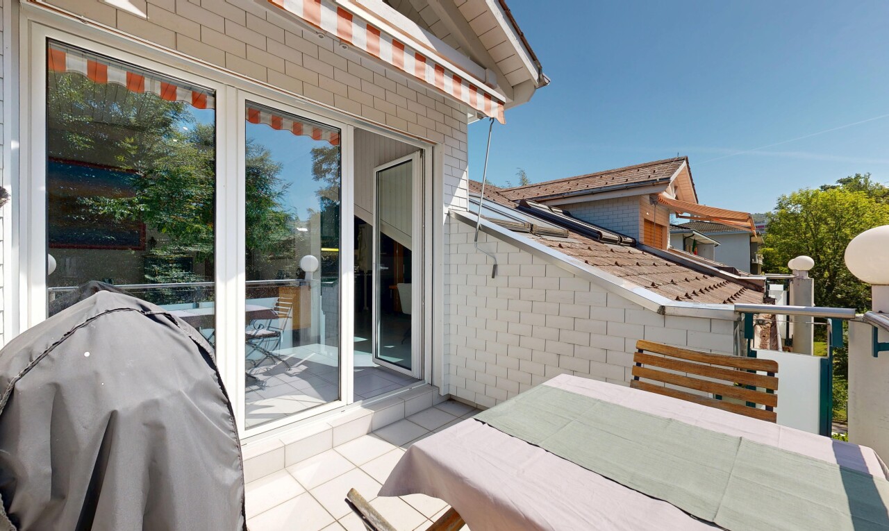 terrasse mit grill, day time, und from property