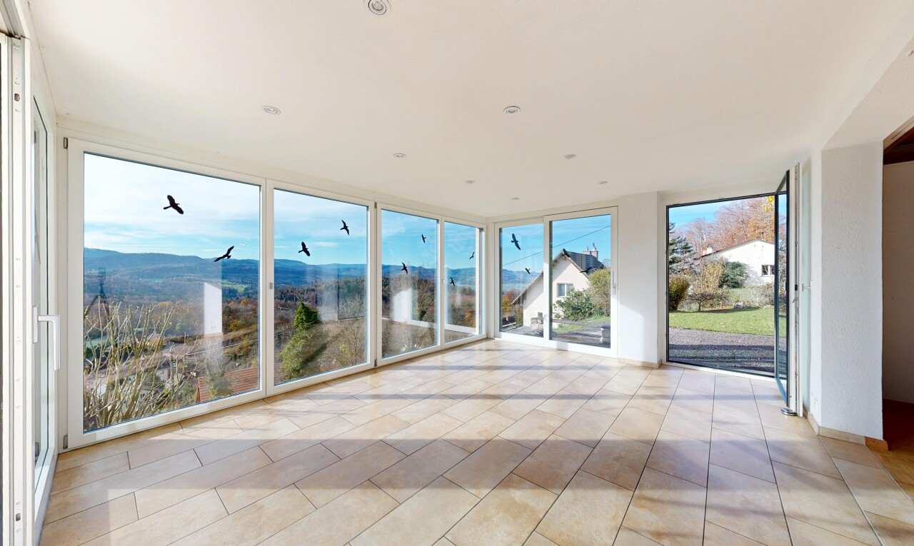 leerer raum mit day time, natürliches licht, natural light, bodendeckenfenster, und floor ceiling windows