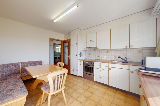 küche mit küchenrückwand beim herd, küchenrückwand beim Herd, gipskartonwand, drywall, und arbeitsplatten