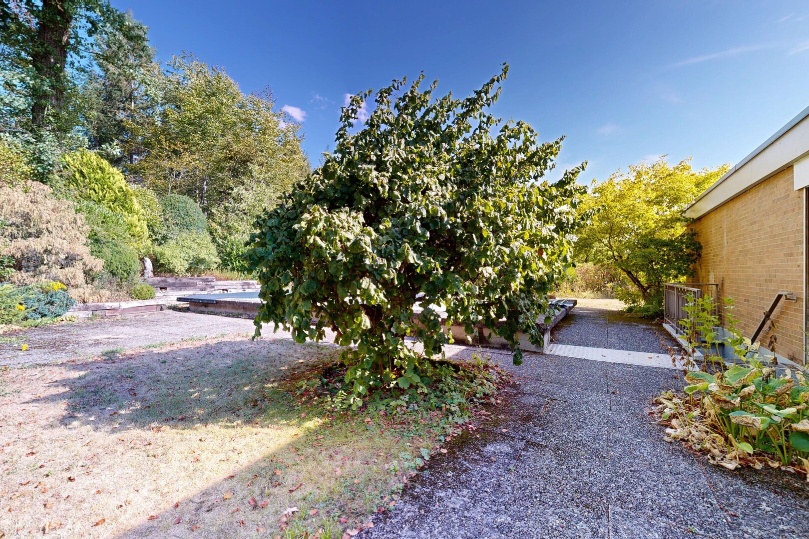 garten mit from property und day time