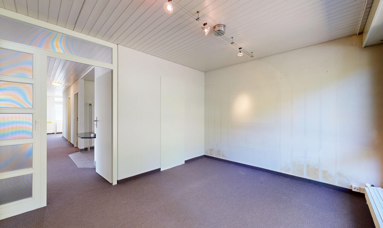 leerer raum mit drywall, gipskartonwand, carpet, teppich, und inside community