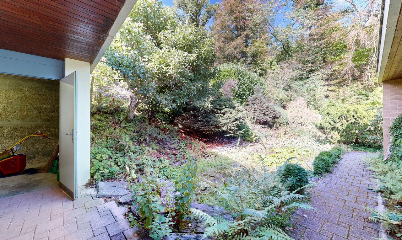 garten mit from property und view focus