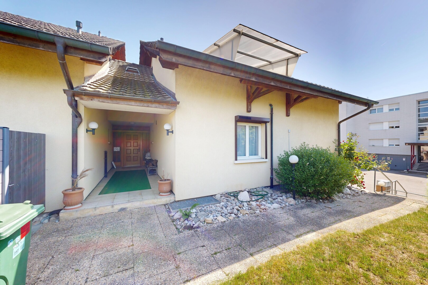 view of property with stucco siding