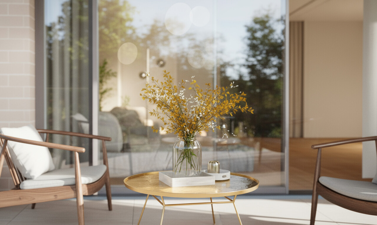 détails avec door, object, window, inside property, et wall / siding
