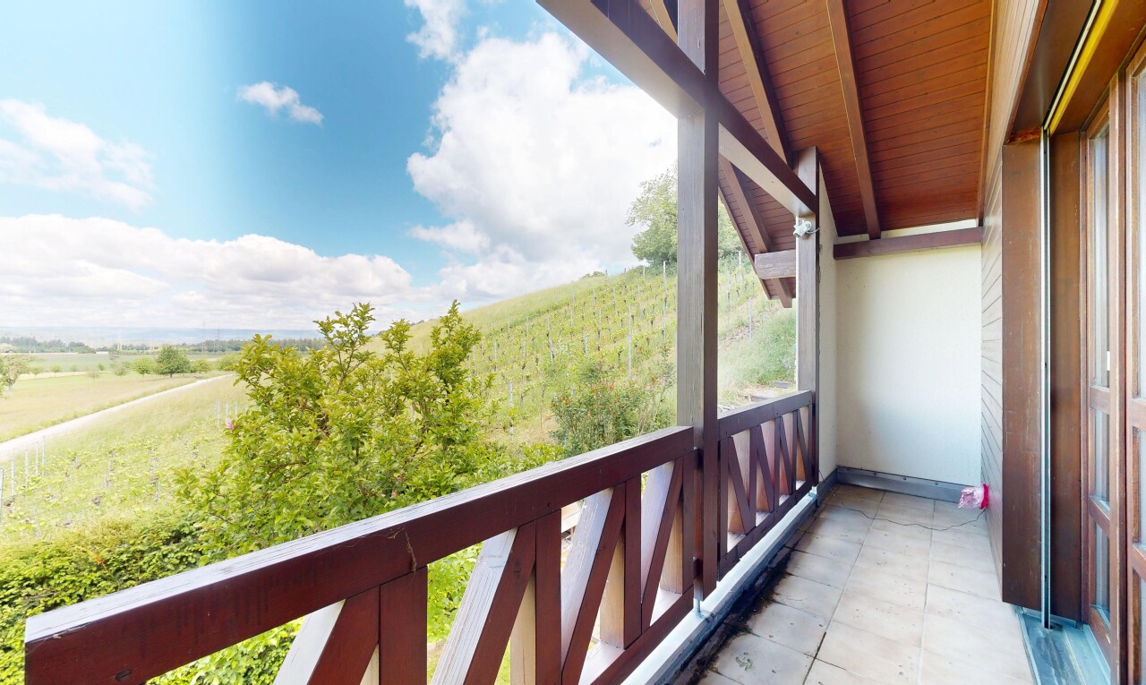 balcon avec from property, balcon, day time, rural view, et vue rurale