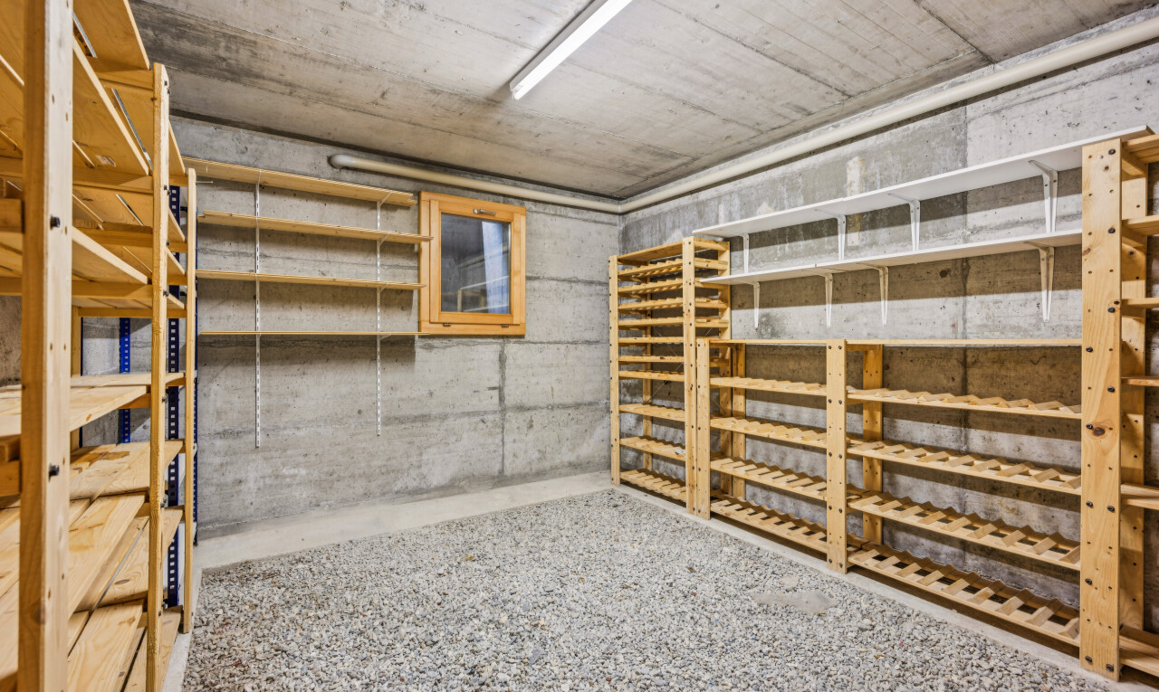 garde-manger avec sous-sol