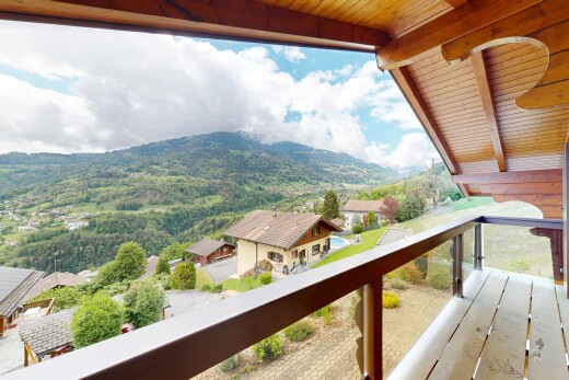 balcon avec from property, balcon, mountain view, vue sur la montagne, et day time