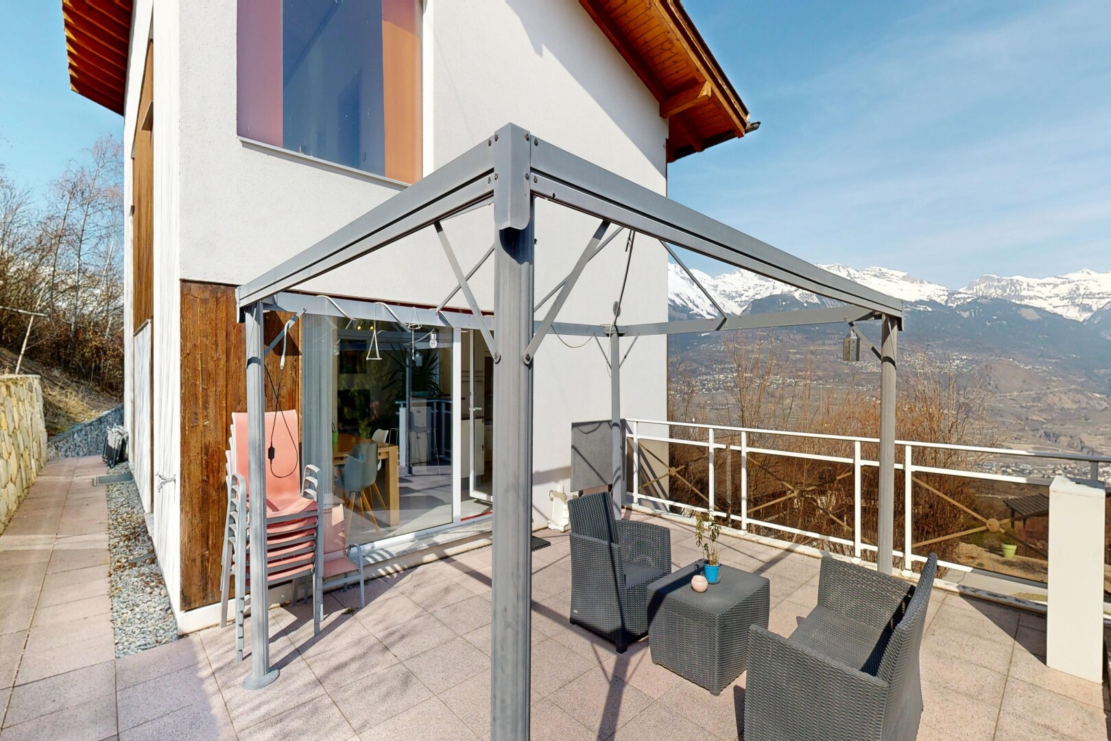 terrasse mit from property und day time