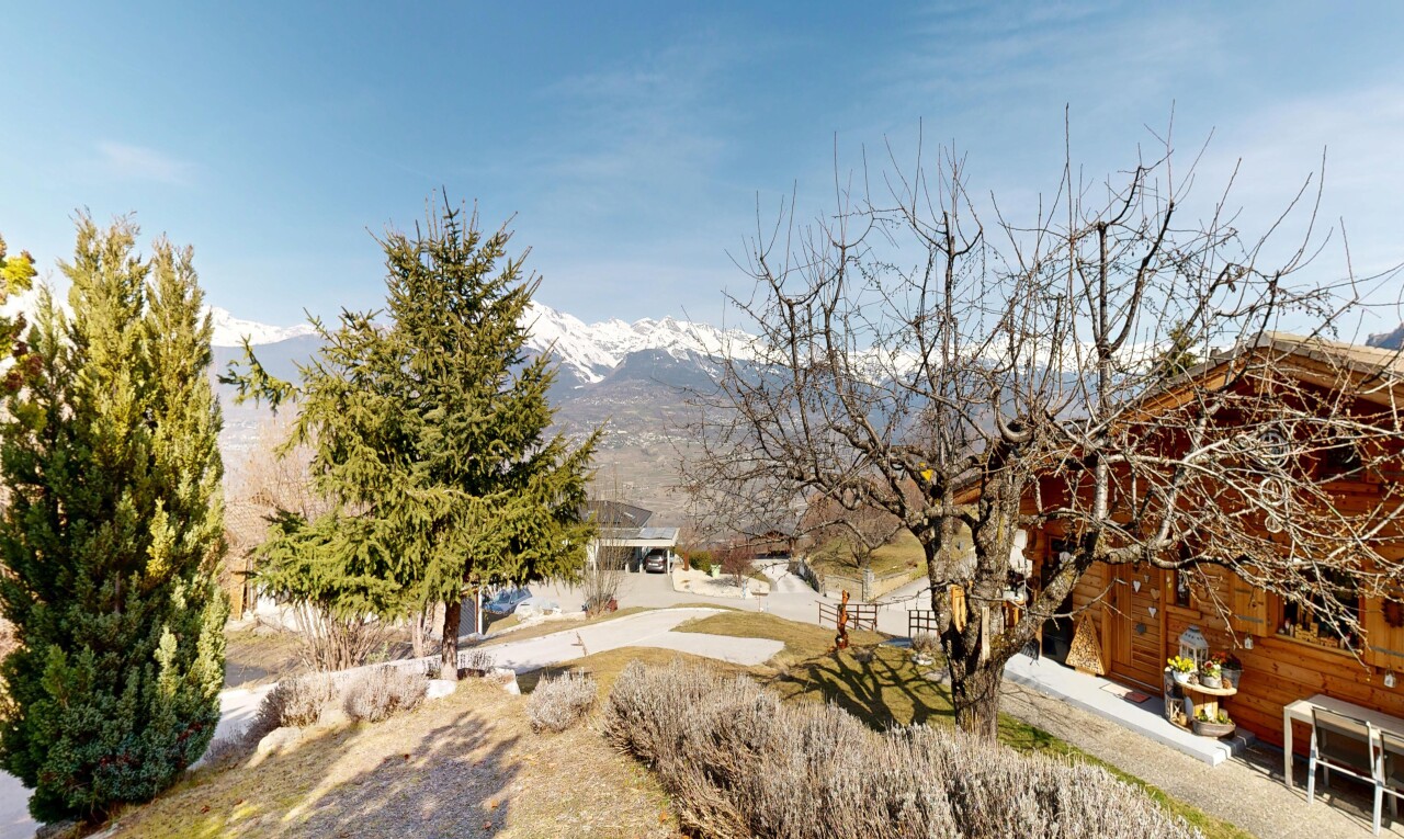 außenansicht mit blick auf die berge, mountain view, und day time