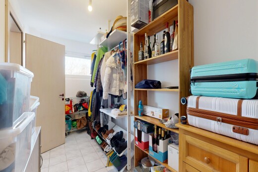 view of storage room