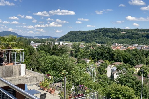 blick auf die berge mit day time, view focus, from property, forest view, und waldblick