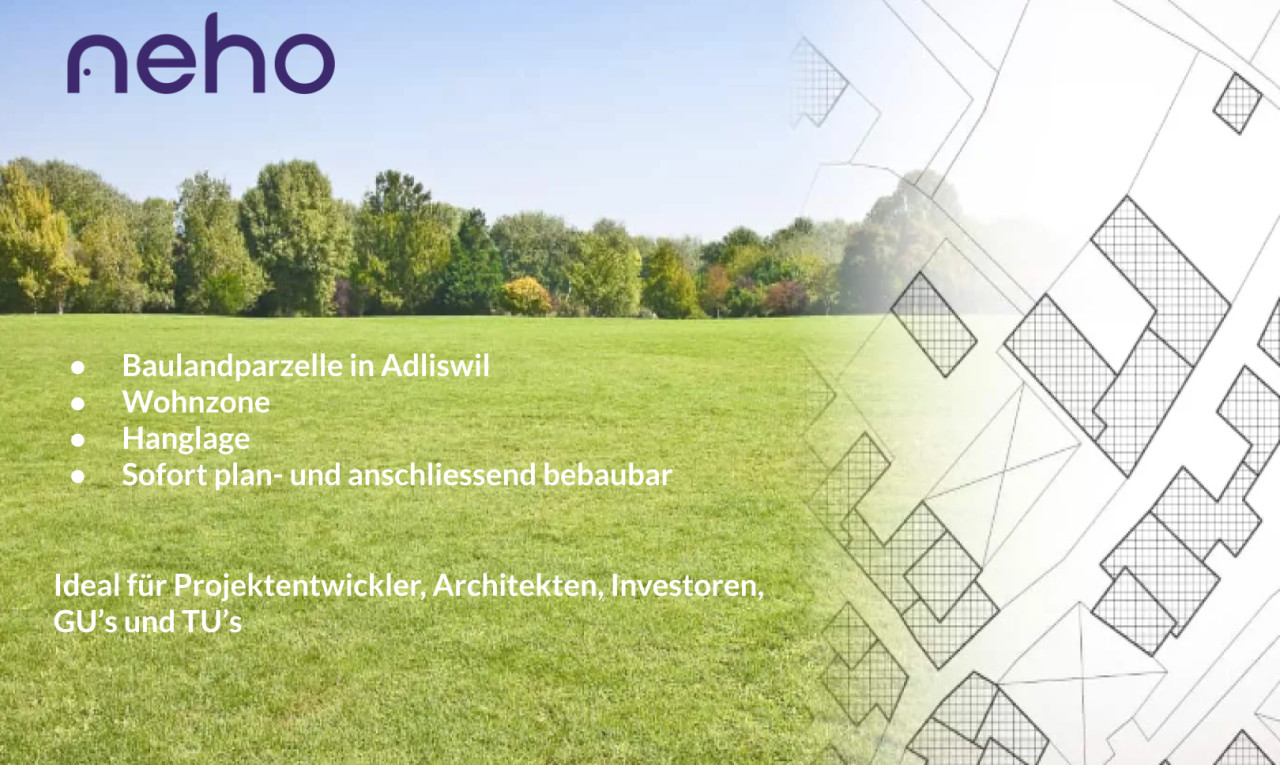 OFFMARKET: Baulandparzelle in Adliswil / ZH