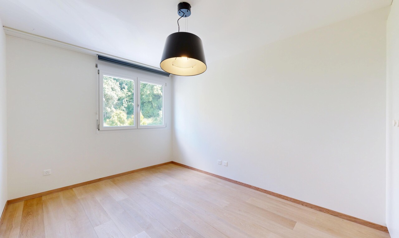 pièce vide avec lumière naturelle, natural light, sol en finition bois, wood finish floor, et inside property