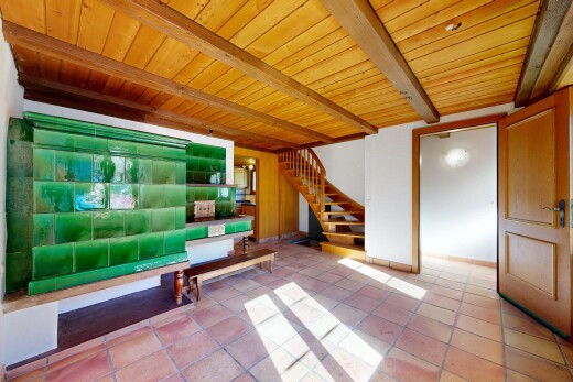 terrasse mit inside community und treppen