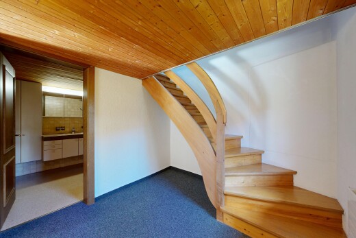 treppe mit inside property, drywall, gipskartonwand, treppen, und carpet