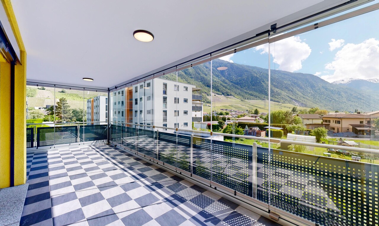 balcon avec day time, mountain view, et vue sur la montagne