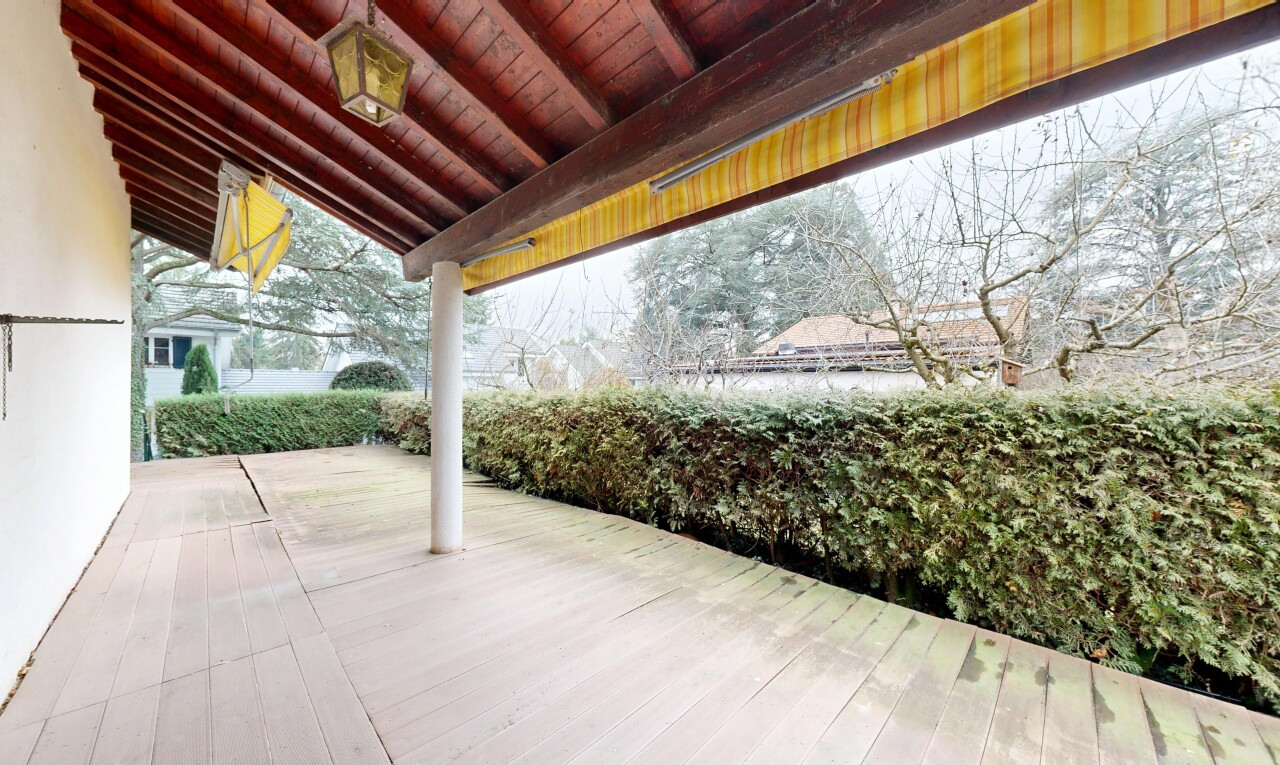terrasse avec from property et overcast