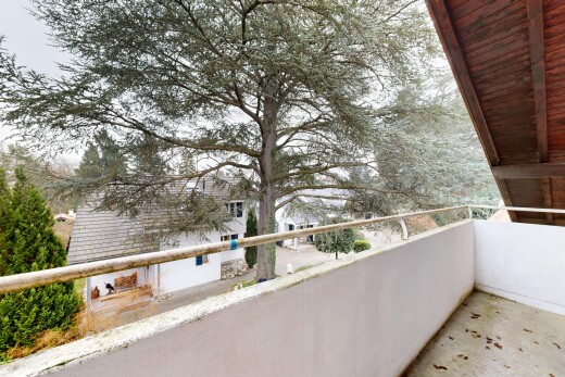 balcon avec balcon et overcast