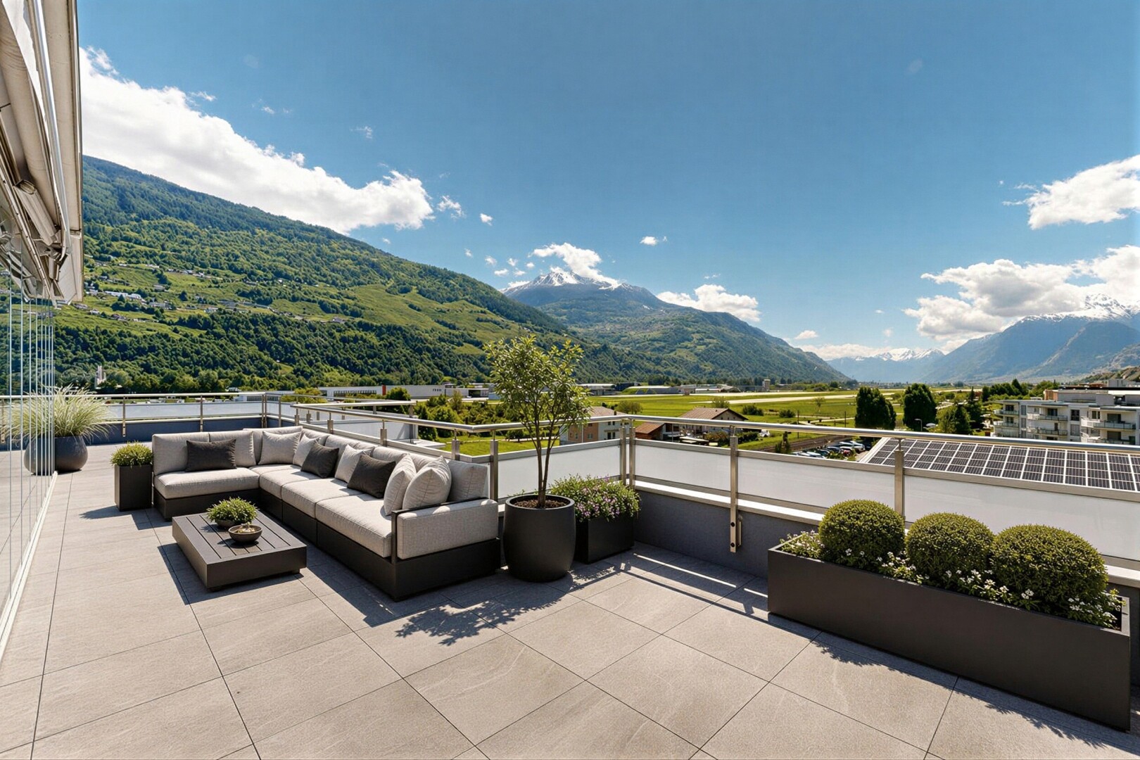 vue sur la montagne avec mountain view, vue sur la montagne, from property, et day time