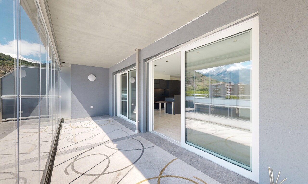 terrasse avec balcon, day time, et from property