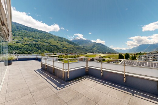 blick auf die berge mit mountain view, blick auf die berge, from property, und day time