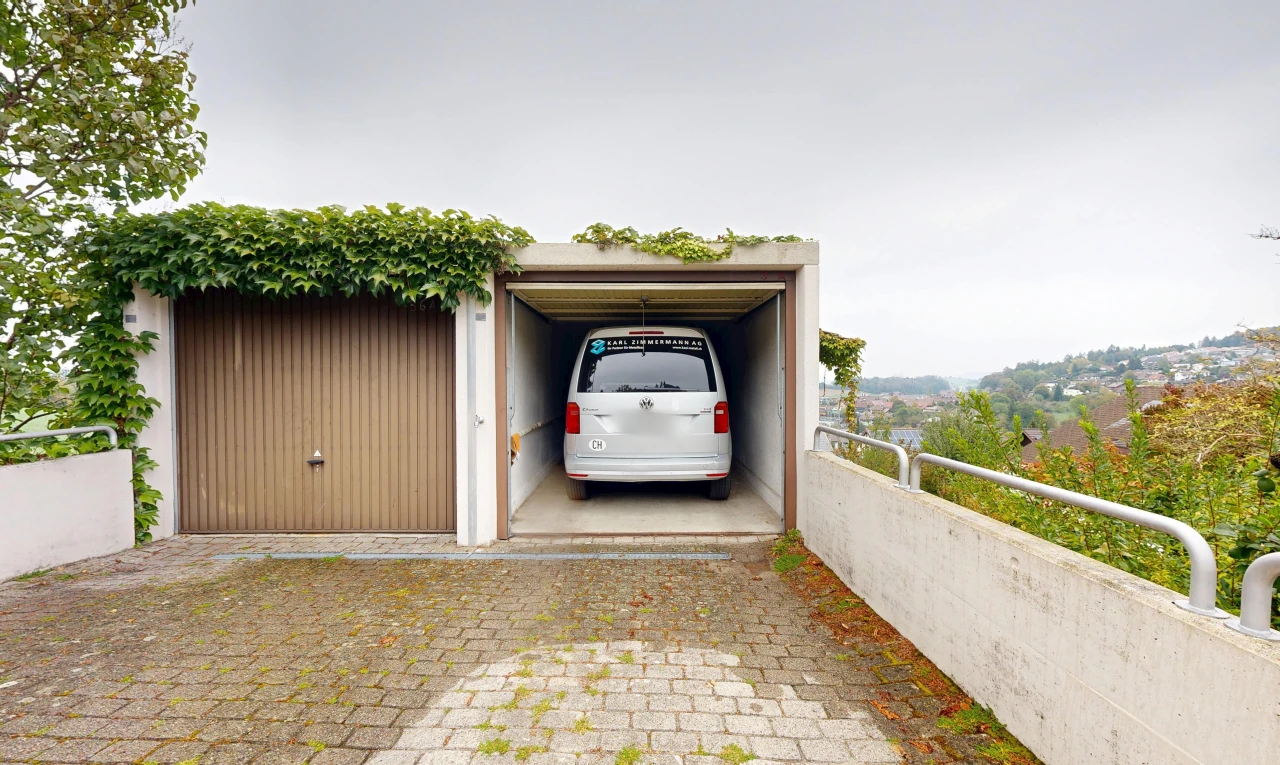 terrasse mit carport, overcast, auffahrt, und from property