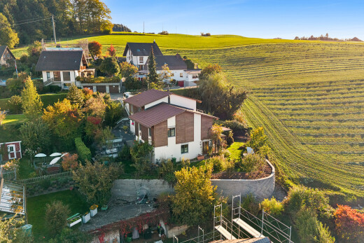 außenansicht mit ländliche aussicht und rural view