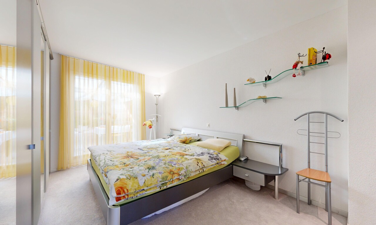 chambre avec inside property, lumière naturelle, natural light, cloison sèche, et drywall