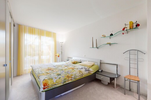 chambre avec inside property, lumière naturelle, natural light, cloison sèche, et drywall