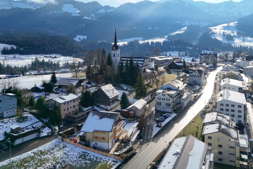 außenansicht mit mountain view, blick auf die berge, und snow