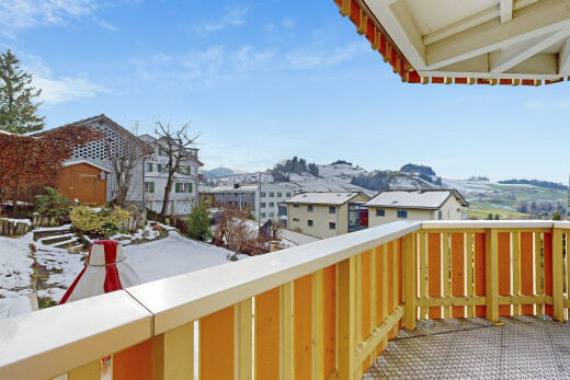 balkon mit balkon, from property, day time, wohngebietblick, und residential view