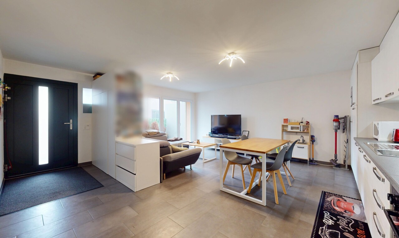 view of living area