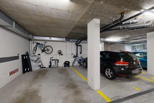 parken mit parkgarage und inside community