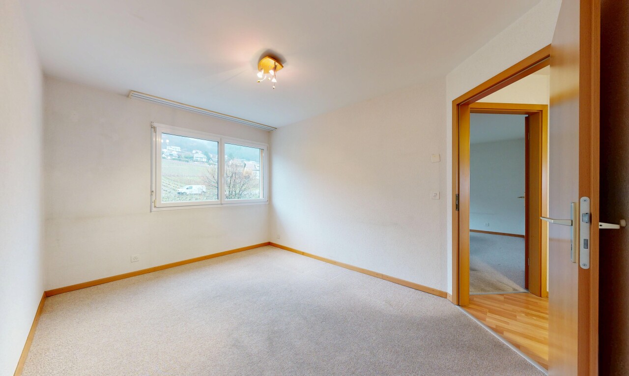 empty room with carpet flooring and baseboards