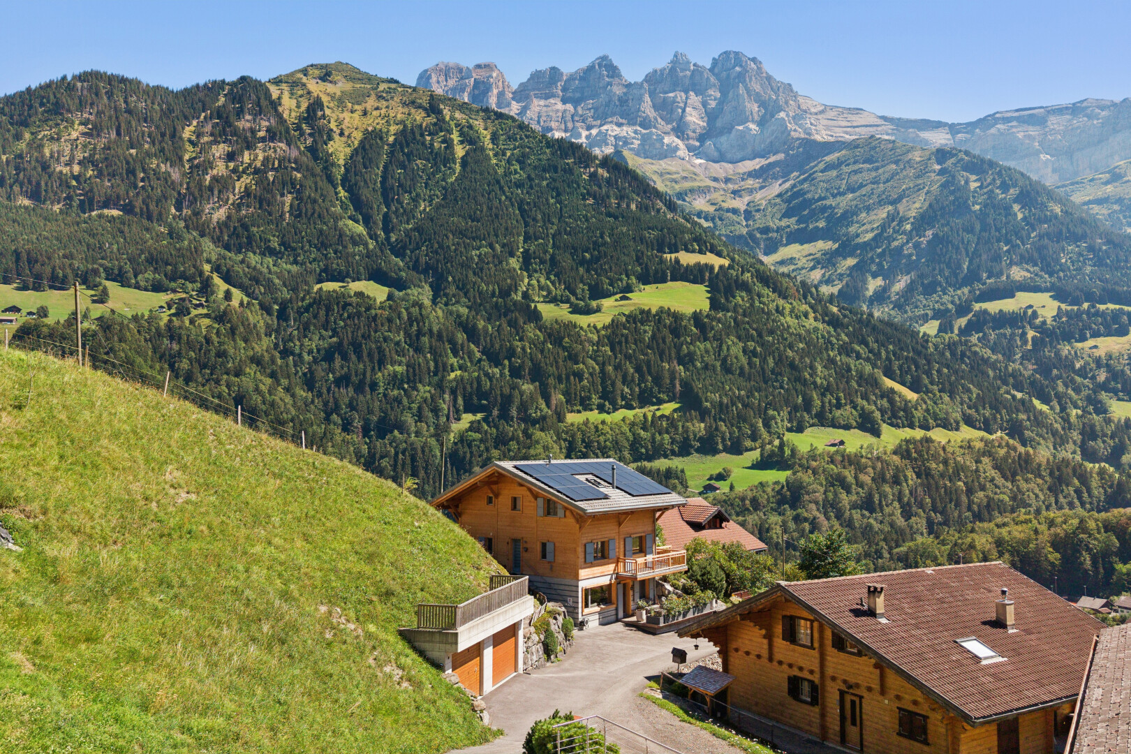 view of mountain backdrop
