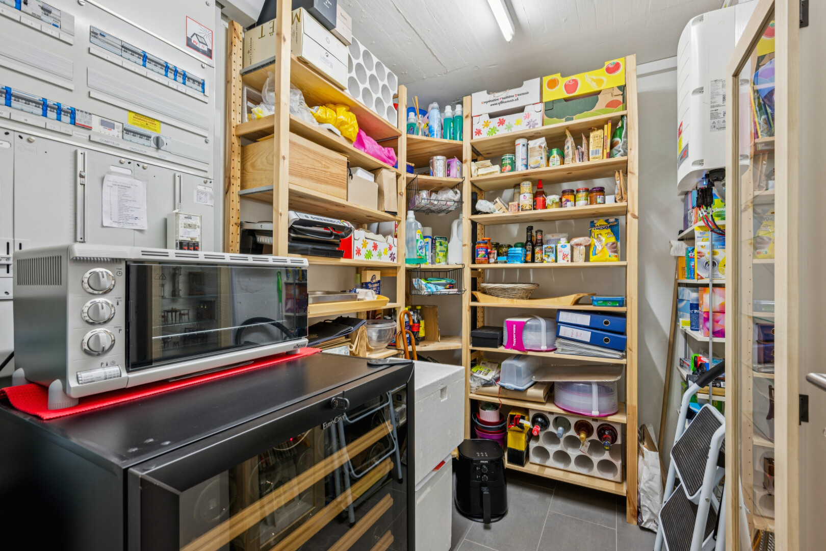 view of storage room