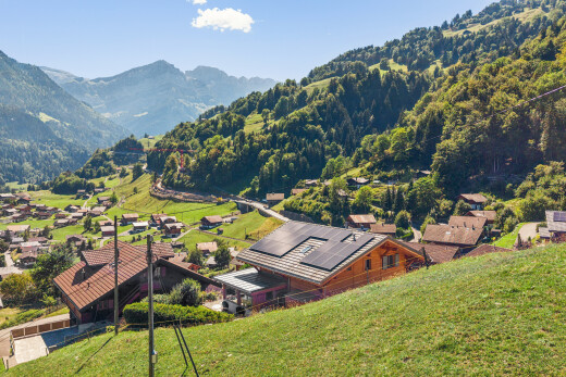 view of mountain backdrop