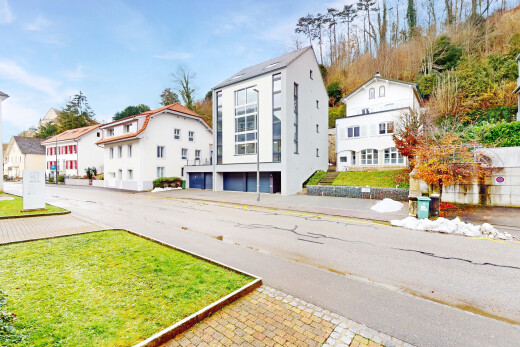 außenansicht mit wohngebietblick