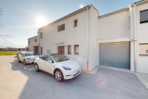 außenansicht mit stuckverkleidung