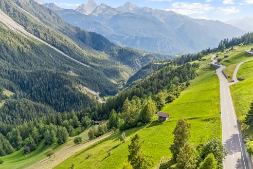 blick auf die berge mit mountain view, blick auf die berge, und day time