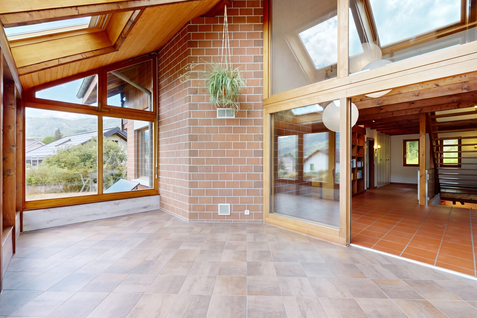 terrasse mit inside property