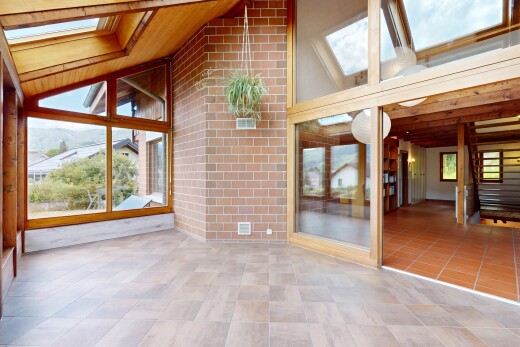 terrasse avec inside property