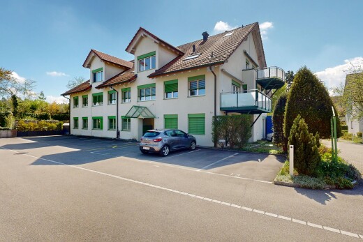 façade avec day time, parking, balcon, et bardage en stuc