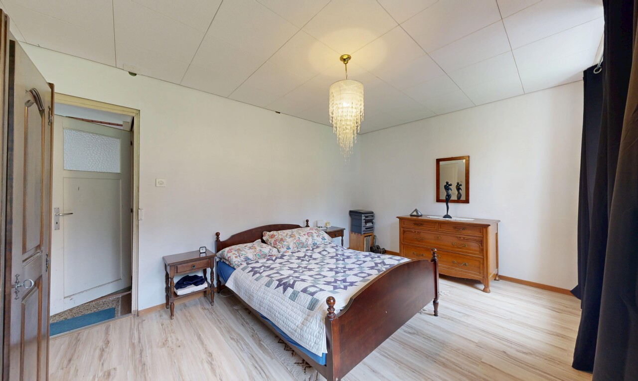 room with light wood-style floors