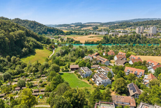 blick auf die berge mit day time, water view, seesicht, und aerial view